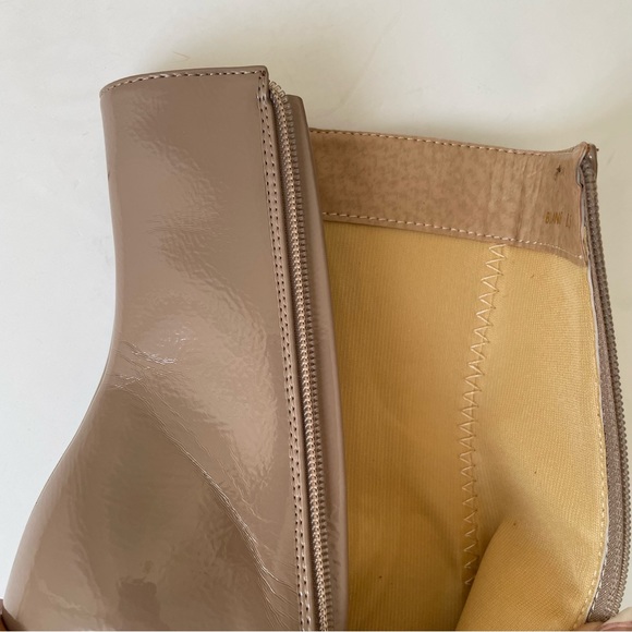 BNIB - AZALEA WANG Peep Toe Boots - Size US 8.5 - Picture 9 of 14